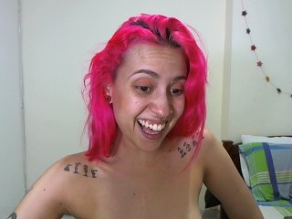 Fotografije floracat Hi! 10 if you think i am pretty! #pinkhair #cum #wet #hot #tattoos #hitachi #skinny #bigeyes #smalltits