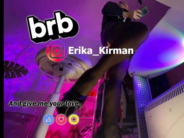 Fotografije Erika_Kirman Hello! Thank you for reading my profile and looking at the tip menu! Dont forget to folow me in bongacams site allowed social networks - my nickname there is ERIKA_KIRMAN #stockings #skirt #lips #heels #redlipstick #strapon