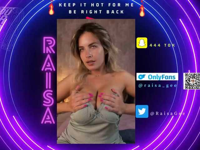 Fotografije Raisa1gee Help me to reach my goal Lick my nipples @remain tok remain.Tip my favorite ones 10251402001111