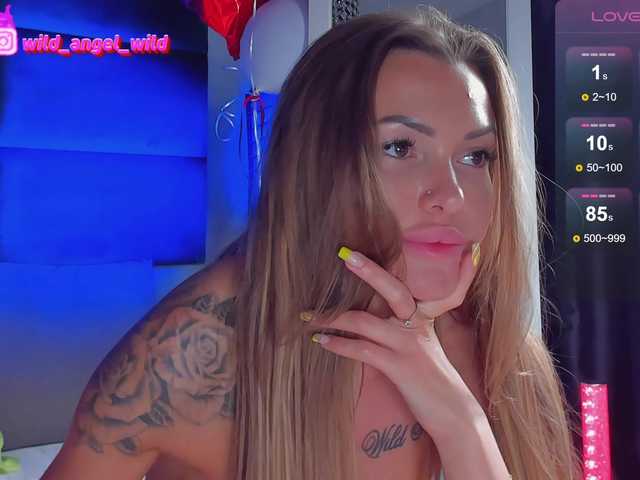 Fotografije WILD-ANGEL777 Hello guys, BEFORE PRIVATE 150 TOKENS ❤ Camera only in private Anal, TWO DILDOS, SQUIRT ONLY in FULL private Favorite vibrations: 11, 111, 222 ✨wild_angel_wild INST NEW